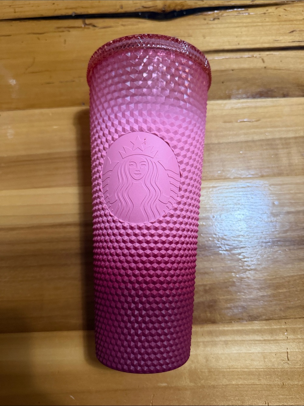 Starbucks Pink Ombre Studded Tumbler- No straw
